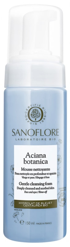 Sanoflore aciana botanica mousse nettoyante