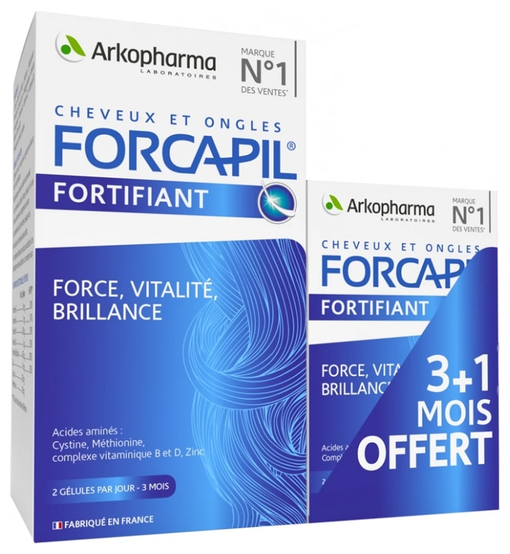 Forcapil fortifiant cheveux et ongles